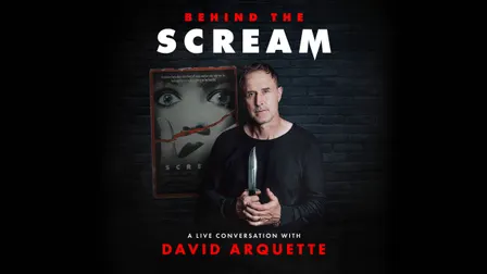 Behind The Scream A Live Conversation with David Arquette