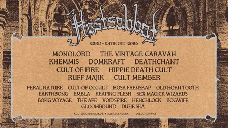 HØSTSABBAT 2026 (FESTIVAL PASS)
