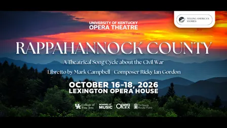 University of Kentucky Opera Theatre presents Rappahannock County