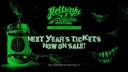 HELLSINKI METAL FESTIVAL 2027 - 2 Päivää