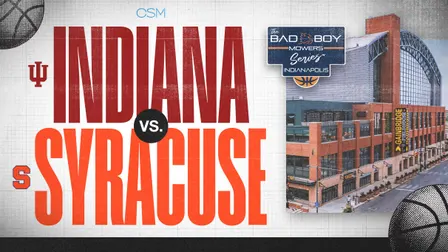 Indiana vs. Syracuse presented by The Bad Boy Mowers Series