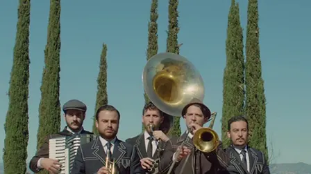 The Blasting Company Performs Over The Garden Wall