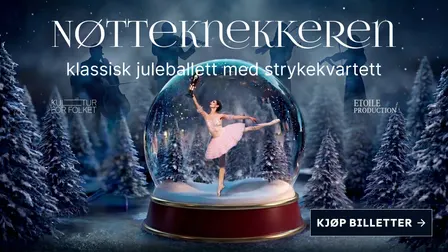 Nøtteknekkeren – klassisk julbalett med strykekvartett