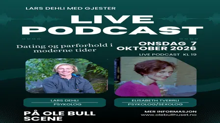Live podcast med Lars Dehli med gjester