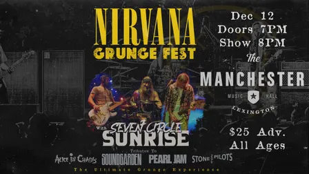 Seven Circle Sunrise presents Nirvana Grunge Night