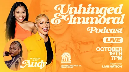 Unhinged & Immoral Podcast Live at Eddie's Attic