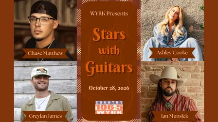 WYRK Stars with Guitars Fall Acoustic Concert