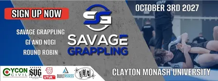 Savage Grappling October 3rd