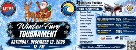 2nd Annual Winter Fury Regional Tournament