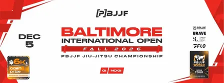 PBJJF Baltimore Fall International Open 2026