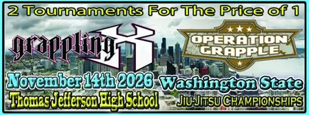 Grappling X 11/14/2026 Washington State Jiu Jitsu Championships, Auburn WA