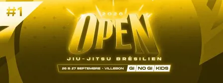 OPEN de PARIS GI de JIU-JITSU BRÉSILIEN
