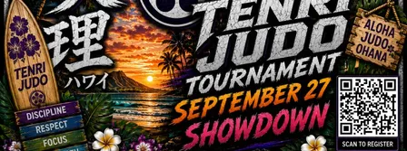Hawaii Tenri Judo September 27, 2026 Tournament