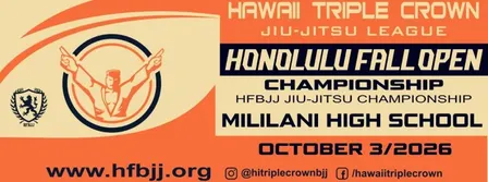 Hawaii Triple Crown - Honolulu Fall Open 2026