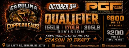 Carolina Copperheads PGF Qualifier