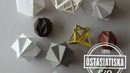 Origami julpyssel