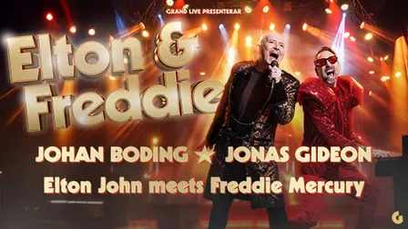 Elton John meets Freddie Mercury