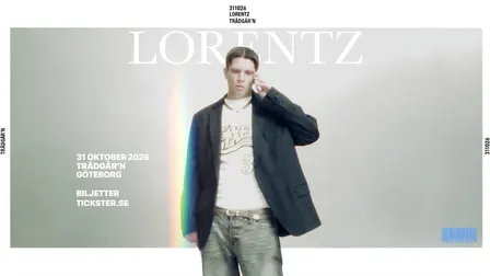 LORENTZ - 31 OKTOBER - TRÄDGÅR'N