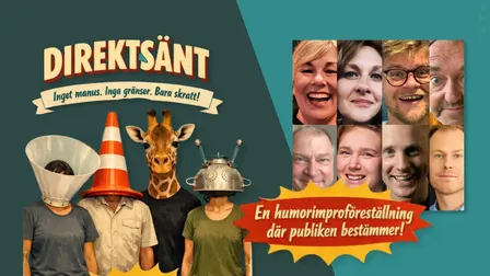 Direktsänt – improviserad humorshow i Lomma