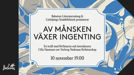 Litteratursalong om Torborg Nedreaas