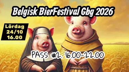 Belgisk BierFestival Pass 2 (16:00-22:00)