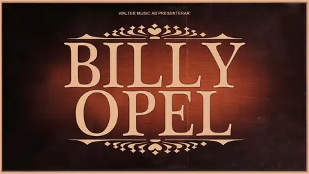 Billy Opel - Södra Teatern