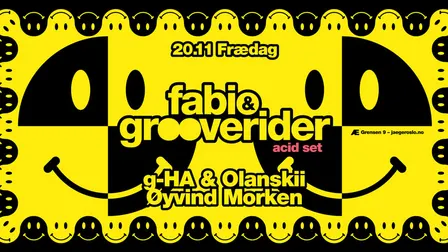 Frædag: Fabio & Grooverider (Acid Set)