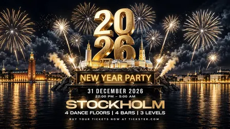 NYÅRSAFTON 2026/2027 PÅ BIBLIOTEKET LIVE