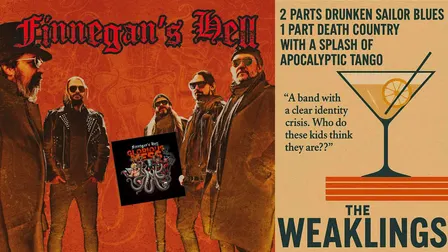 Finnegan’s Hell releaseparty + The Weaklings