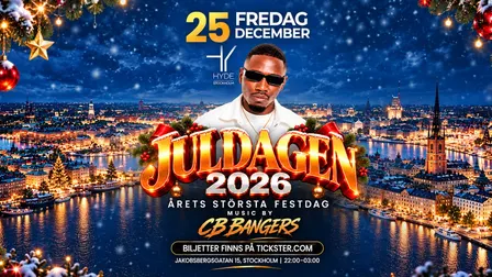 Juldagen 25 December på HYDE Stockholm