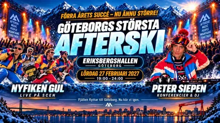 GÖTEBORGS STÖRSTA AFTERSKI 2027