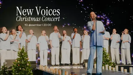 Julekonsert med New Voices @Clarion Hotel The Hub
