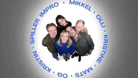Mikkel, Olli, Kristine, Kristin... spiller impro
