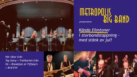 Metropolis Big Band – filmmusik live i Lomma