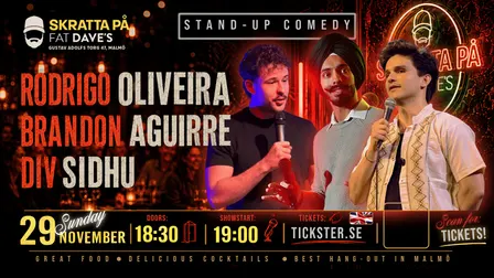 SKRATTA S02E17 - ENGLISH STANDUP