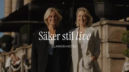 Säker Stil Live på Clarion Hotel® Sign