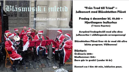”Från Trad till Triad” – Julkonsert