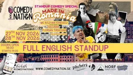 Made in Romania - English Standup Comedy