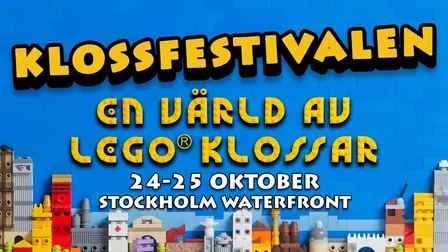 Klossfestivalen Stockholm 24-25 oktober Waterfront