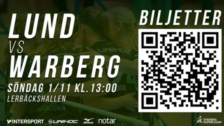 Svenska Superligan Dam: Lund - Warberg
