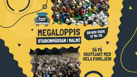 Megaloppis Malmö - Stadionmässan 28 NOV