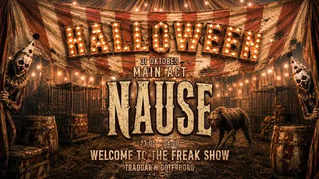 GÖTEBORGS STÖRSTA HALLOWEENFEST - 31 OKTOBER